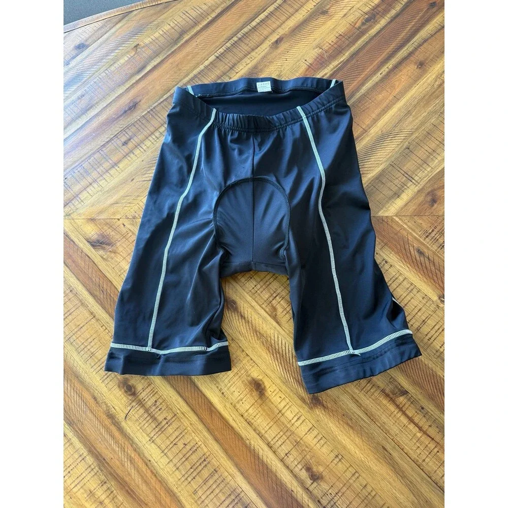 Sponeed Cycling Shorts Men’s XL Black Blue BPO Padded Chamois Road Bike EUC